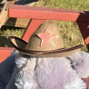 Dog Costume Sheriffs Cowboy Hat. Size S